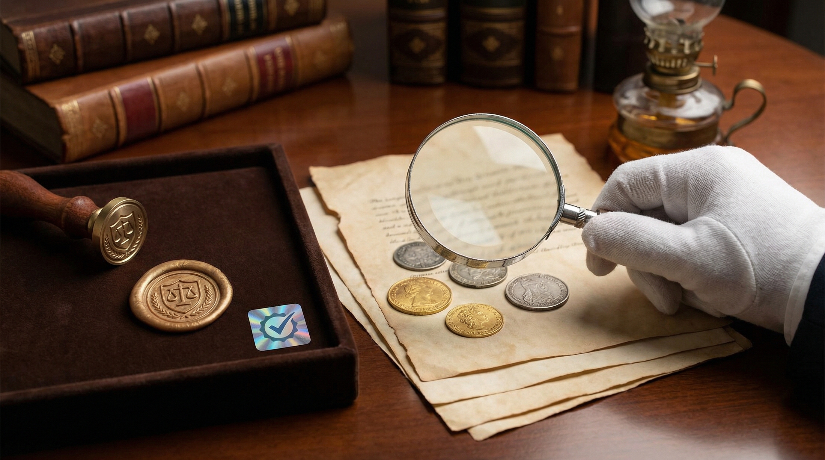 Coin seller verification checklist