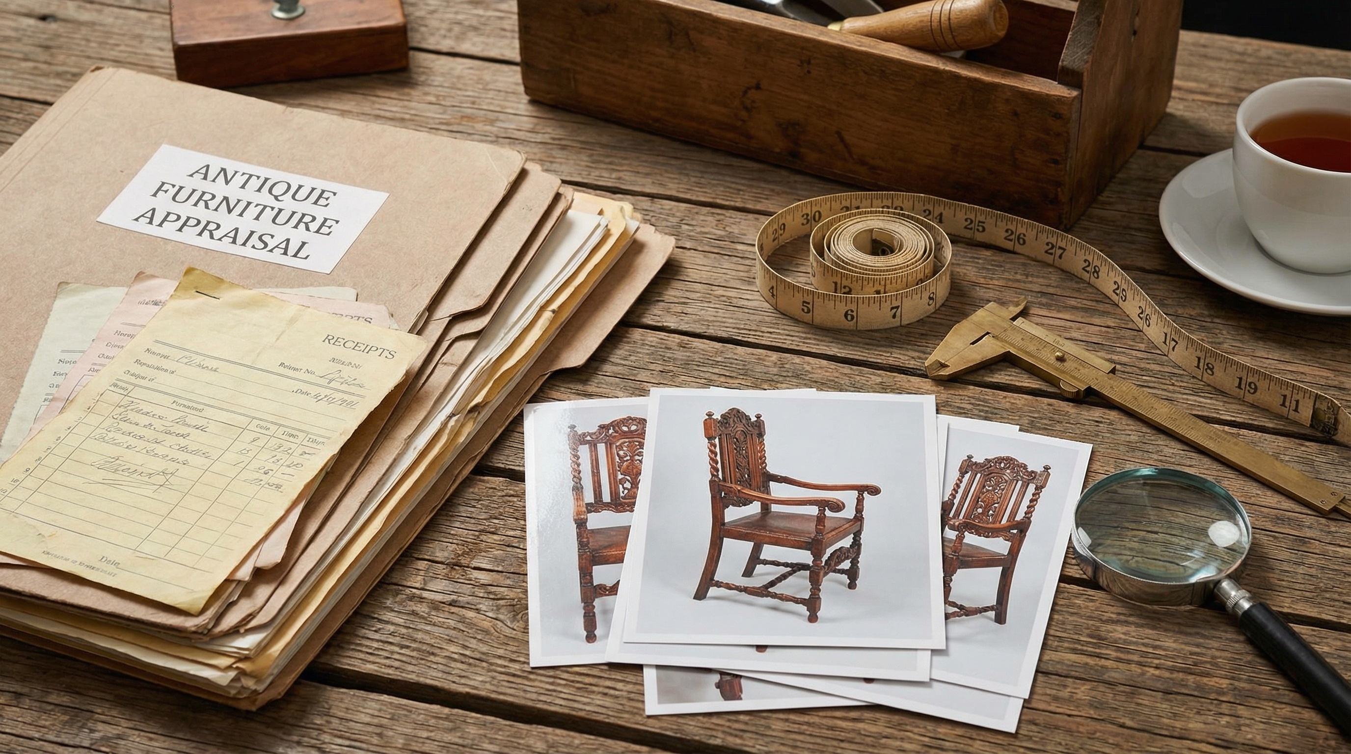 Antique furniture documentation and photos